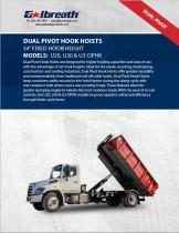 Dual Pivot Hook Hoists:  20k - 30k lbs.